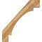 Ekena Millwork 6"W x 36"D x 40"H Merced Rough Sawn Knee Brace, Western Red Cedar BRC06X36X40MRC00RWR - alternate 3